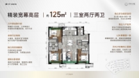 高层125㎡户型