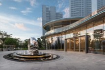 广州幸福湾小区大门