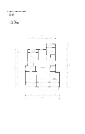 北京隅·西颂户型图