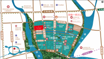 中欧|青特·滨湖国际交通图