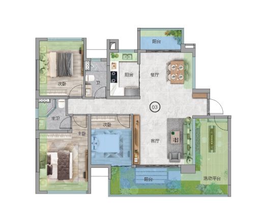骏景湾·滨江誉峰户型图