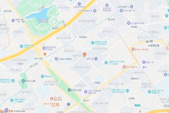 金牛西派御府交通图