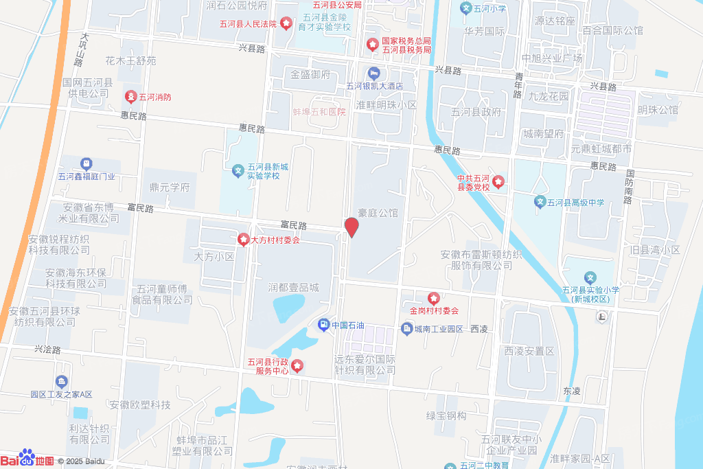 润都江南院子交通图