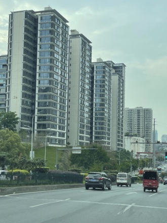 保利阅江台实景图