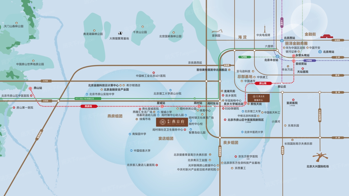 巨燕·燕京府交通图