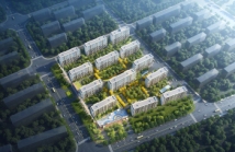 中建悦湖·璟麟鸟瞰效果图
