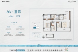 保利阅江台商业街4室2厅1厨2卫建面166.0㎡