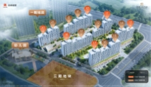 金地时代印二期总平图