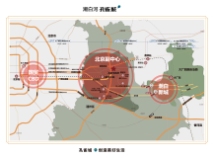 潮白河孔雀城·润泽学府交通区域图