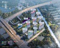 中海·津華玖章楼座鸟瞰图