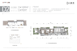 金地自在城(金地·峯境)4室2厅1厨2卫建面109.0㎡