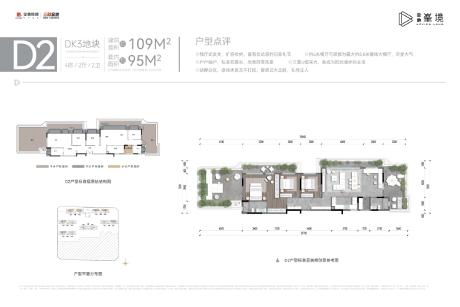 金地自在城户型图