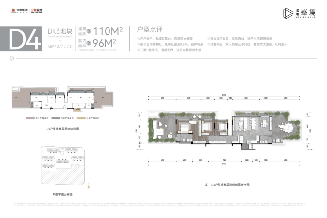 金地自在城户型图