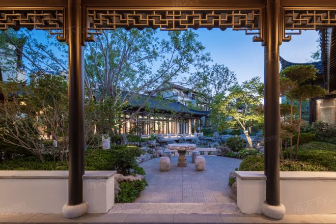 绿城水西云庐实景图