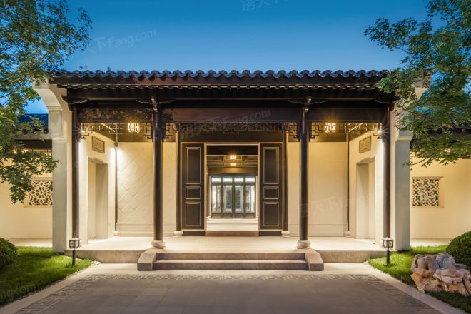 绿城水西云庐实景图