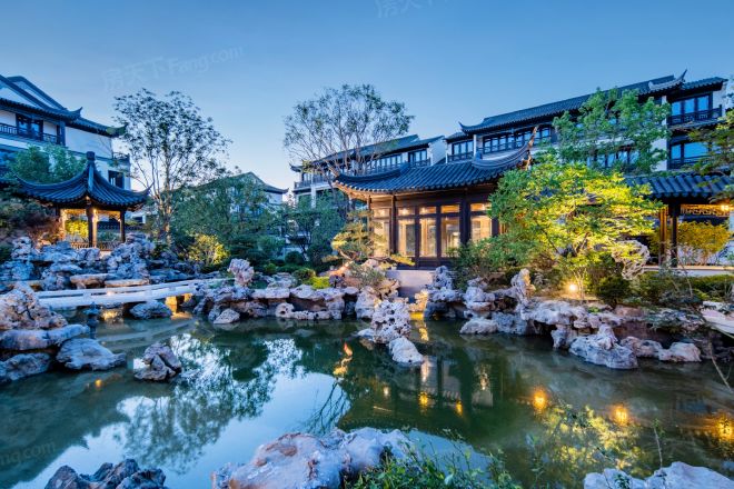 绿城水西云庐实景图