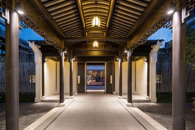 绿城水西云庐实景图