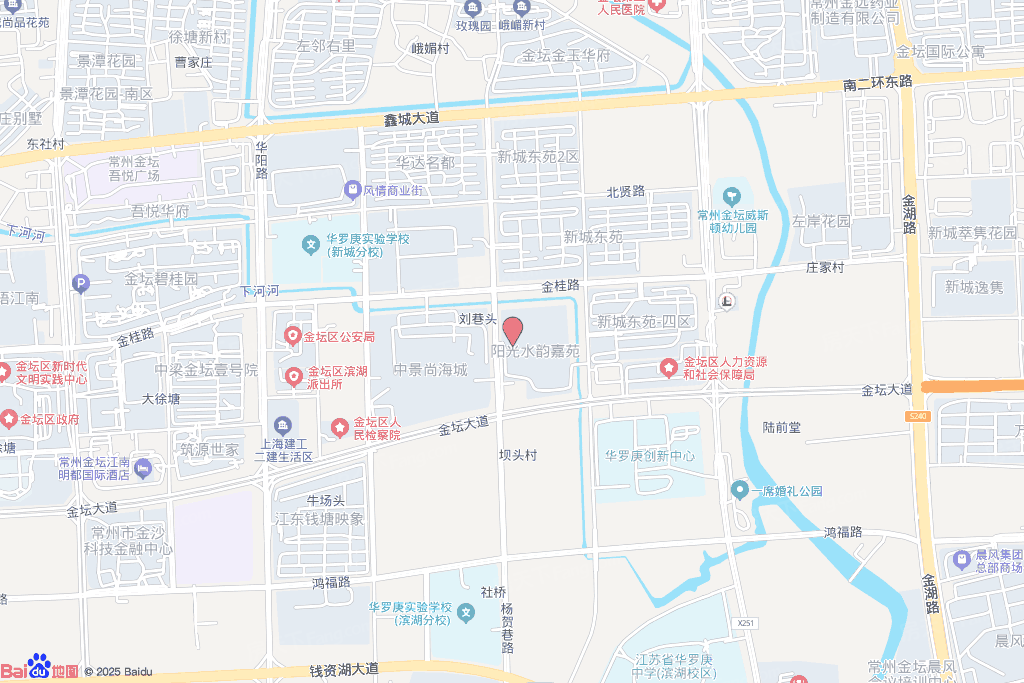 阳光水韵嘉苑交通图