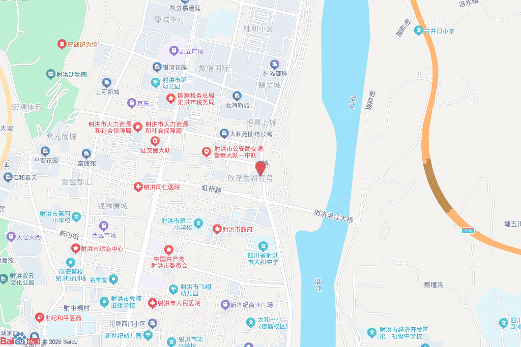 欣泽·太湖壹号交通图
