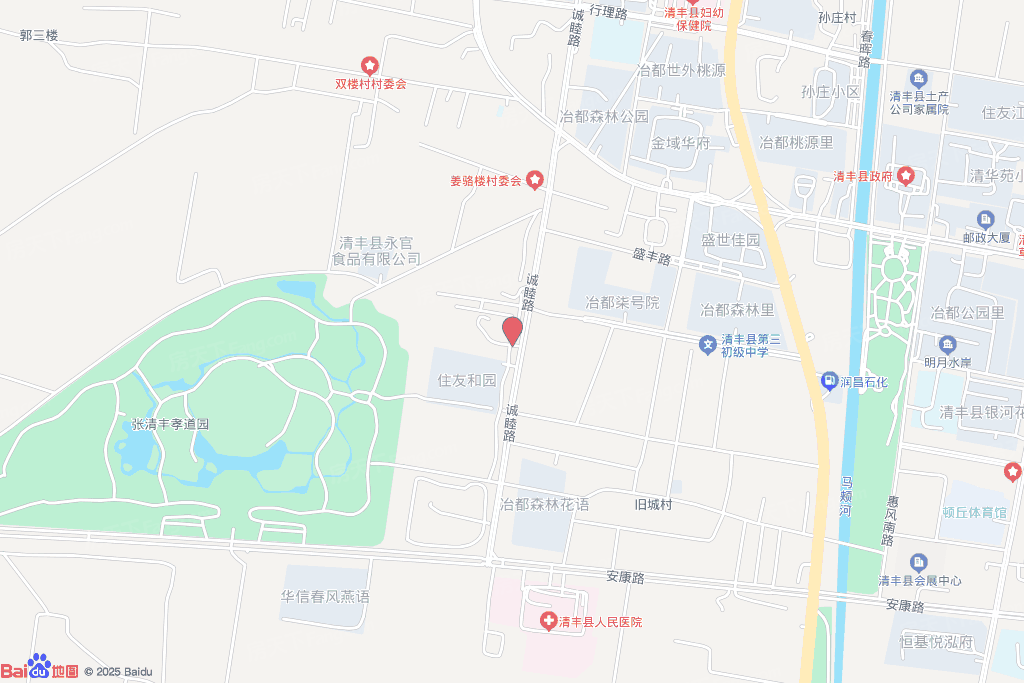 清丰理想城交通图