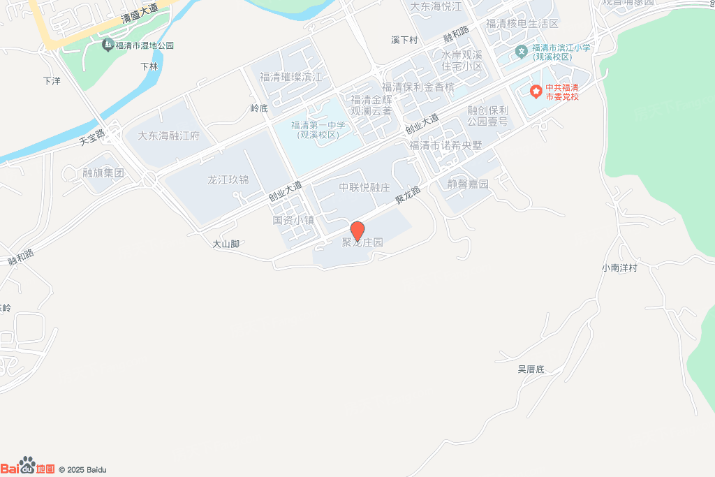 聚龙庄园交通图
