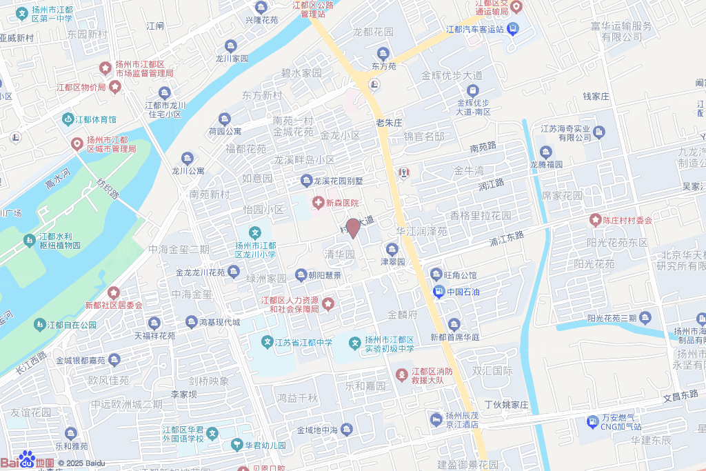润江园交通图