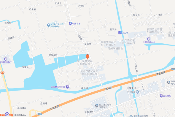 七都镇明大路北侧、吴越路西侧地块交通图