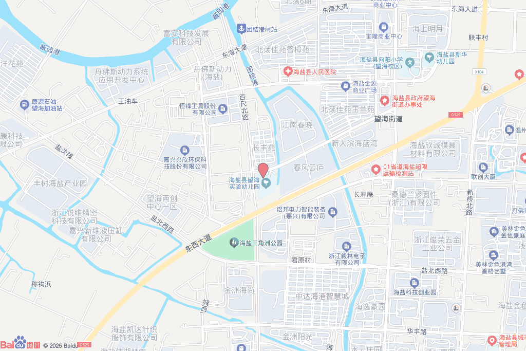 海盐县22-117号地块交通图