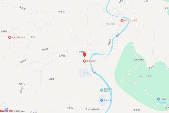 青城水温泉度假酒店交通图