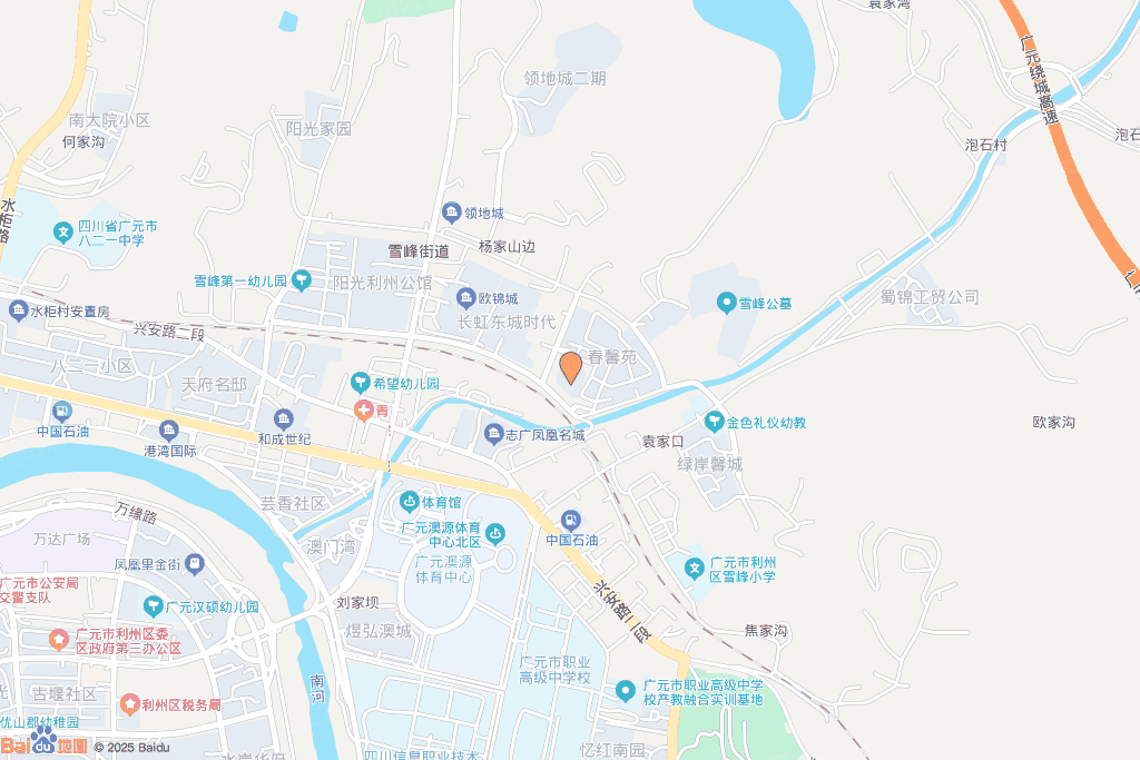 森林院子交通图