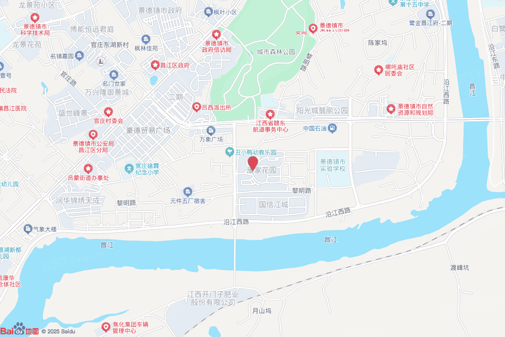 开门子·康家花园交通图