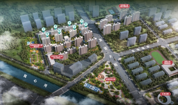 城发投·云歌熙语楼栋平面图