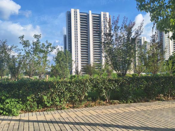 中国铁建&万科朗拾花语实景图
