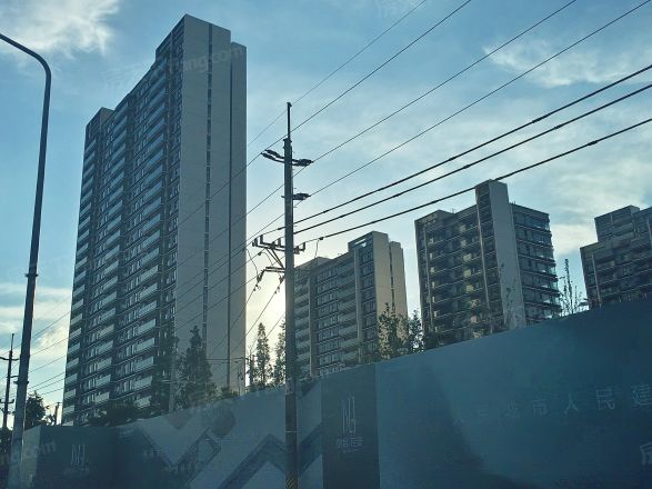中国铁建&万科朗拾花语实景图