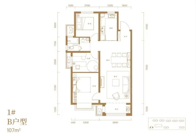 东湖尚品尚湖苑户型图