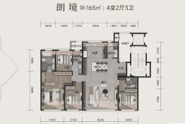 润启·和平里4室2厅1厨3卫建面165.0㎡