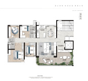 银海盛汇天际9栋138㎡四房二卫
