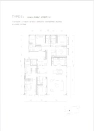 缦云ONE5室2厅1厨6卫建面349.0㎡