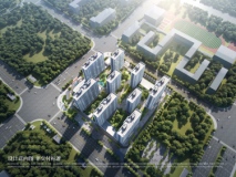 绿城·知雅棠鸟瞰图