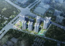 侨兴置业·凤樾棠鸟瞰图