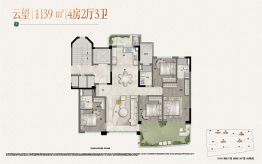 宁波瑞云4室2厅1厨3卫建面139.0㎡