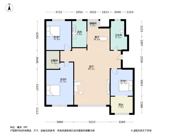 龙泰国际户型图