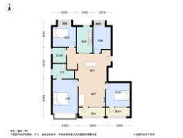 中建·云境4室2厅2卫建面122.0㎡