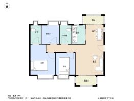 中熙玖墅3室1厅2卫建面85.0㎡