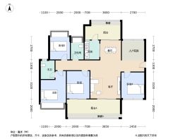 沃华中心广场5室2厅2卫建面106.89㎡