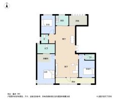 绿城·锦海棠4室2厅3卫建面134.24㎡