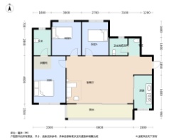 天府龙智1号3室2厅2卫建面103.0㎡