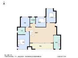 东湖金座4室2厅2卫建面125.0㎡