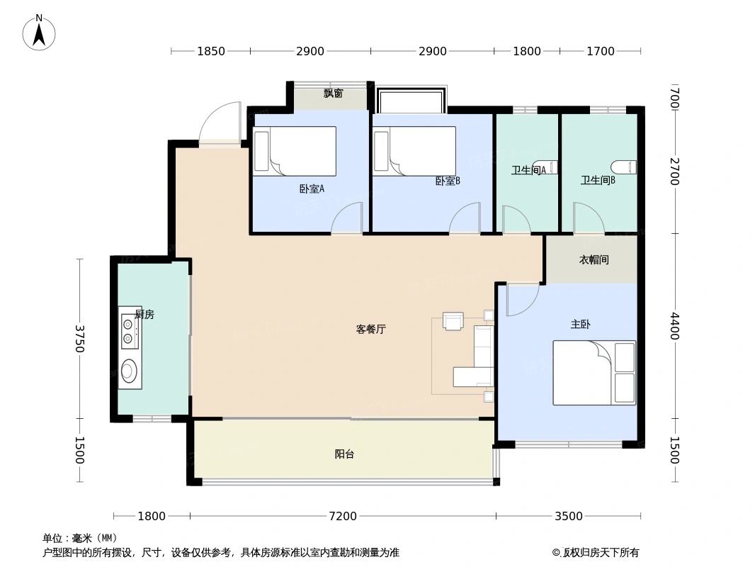 户型图2/2