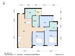 锦悦天曜3室2厅2卫建面94.0㎡